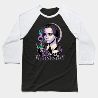 Wednesday Addams Baseball T-Shirt